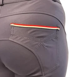 Femme TERZEO CAVALIERS PANTALON FRANCE GRIP GENOUX MARINE