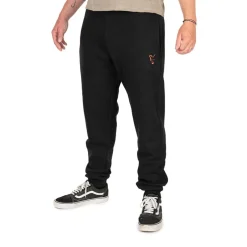 FOX PANTALON JOGGING NOIR ORANGE