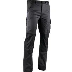 Homme LMA PANTALON STRECH GRIS VULCAIN