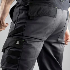 Homme LMA PANTALON STRECH GRIS VULCAIN