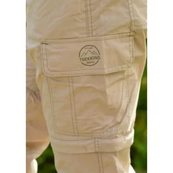 Homme IDAHO PANTALON TRANSF TREKKING BEIGE