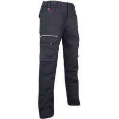 Homme LMA PANTALON TRAVAIL BASALTE NOIR