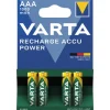 VARTA PILE AAA/R03 RECHARGEABLE X4 1000MAH