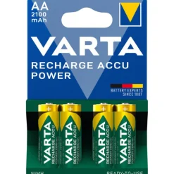 VARTA PILE AA/R6 RECHARGEABLE X4 2100MAH