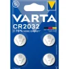 VARTA PILE CR2032 3V X4