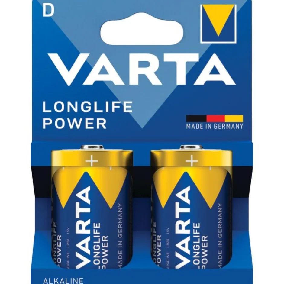 VARTA PILE D/LR20 LONGLIFE POWER X2