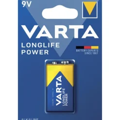 VARTA PILE 6LR61 9V LONGLIFE POWER X1