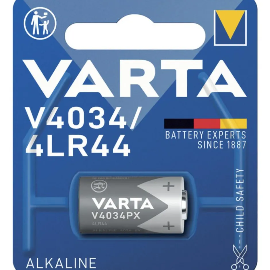 VARTA PILE 4LR44/V4034PX 6V X1