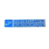 KROMA PLAQUE ALU ADHESIVE SOUS VIDEO SURV