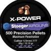 STOEGER PLOMBS 4.5MM XPOWER TETE RONDE 0.66G