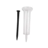TERZEO PASSIONNÉS DE NATURE PLUVIOMETRE PLASTIQUE AVEC PIED 44CM