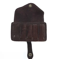 TERZEO CHASSEURS POCHETTE 5 BALLES LISSE CROUTE CUIR