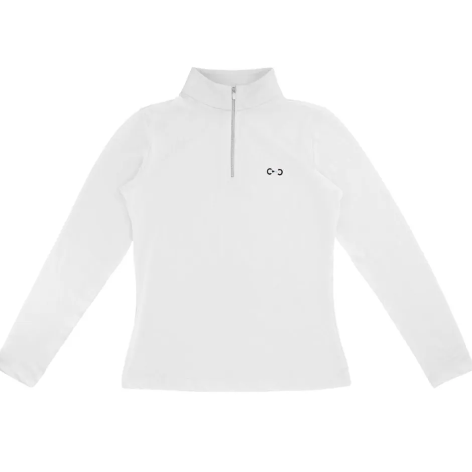 Femme RIDING WORLD POLO DE CONCOURS REINE FEMME BLANC