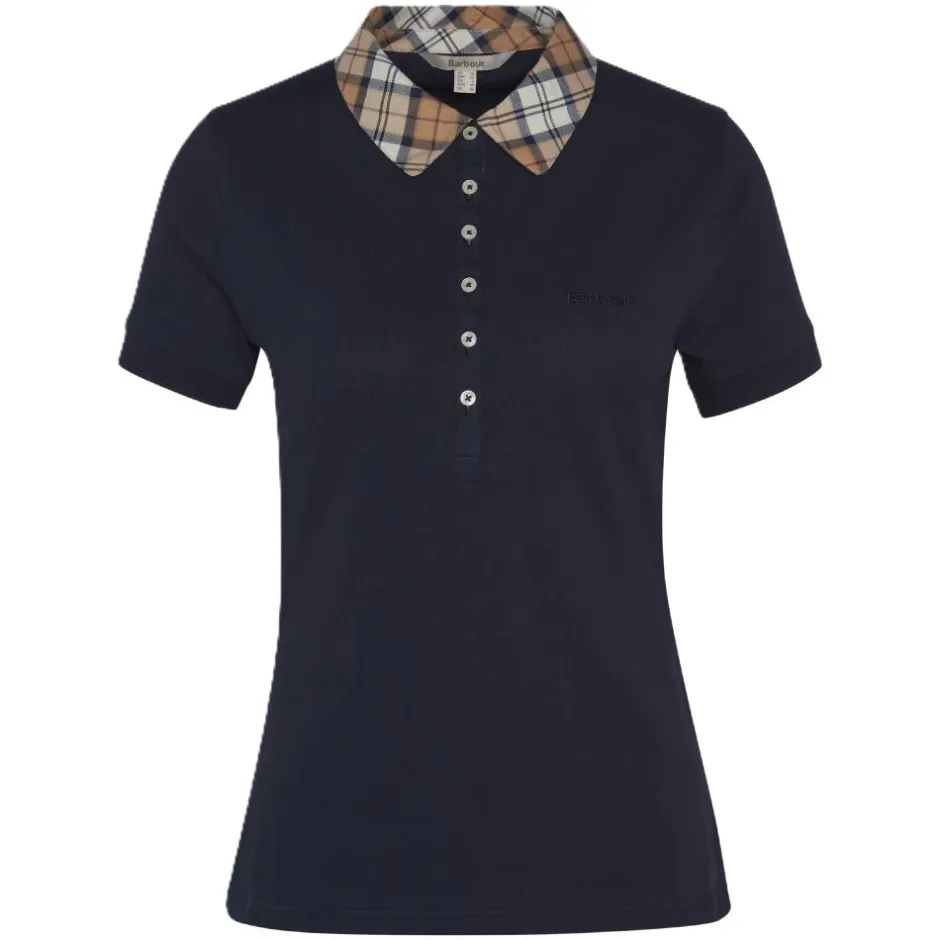 Femme BARBOUR POLO FEMME MALVERN NAVY