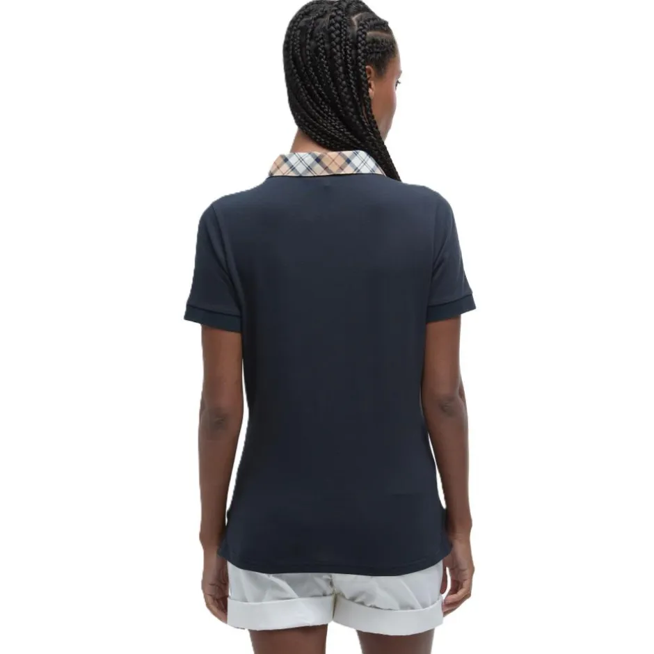 Femme BARBOUR POLO FEMME MALVERN NAVY