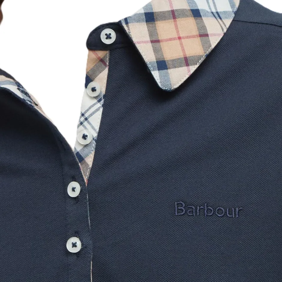 Femme BARBOUR POLO FEMME MALVERN NAVY