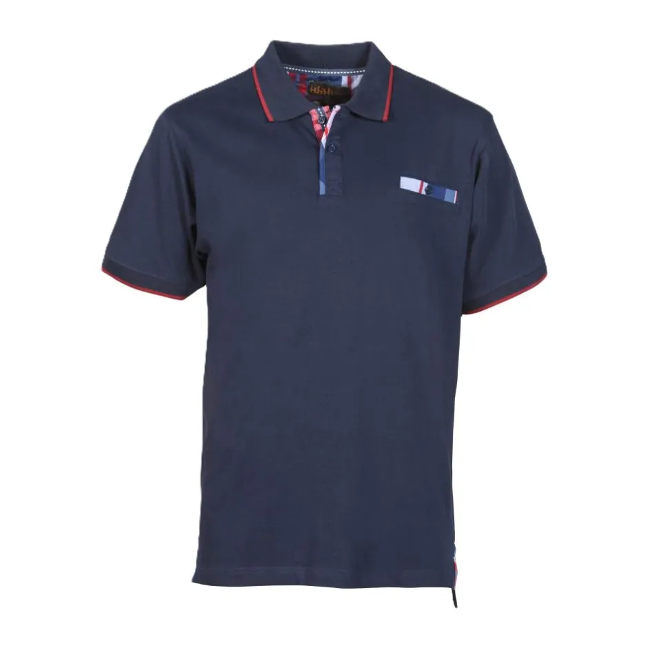 Homme PERCUSSION POLO HOMME MANCHES COURTES RANDO MARINE