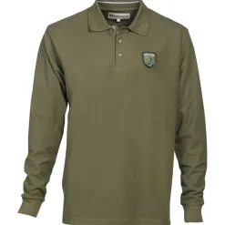 Homme PERCUSSION POLO MANCHES LONGUES HOMME BRODE