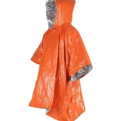 CAO PONCHO DE SURVIE RÉUTILISABLE ORANGE OU KAKI