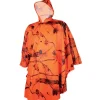 Homme TREELAND PONCHO LONG CAMO ORANGE