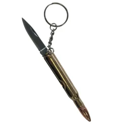 TERZEO PASSIONNÉS DE NATURE PORTE-CLE COUTEAU BALLE