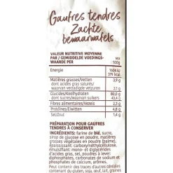 SOEZIE PREPARATION A GAUFRES TENDRES 0.5KG
