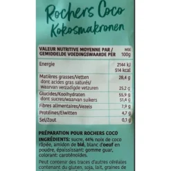 SOEZIE PREPARATION A ROCHERS COCO 0.40KG