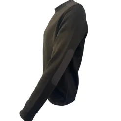 Homme TERZEO PASSIONNÉS DE NATURE PULL AGEN COL ROND MARRON