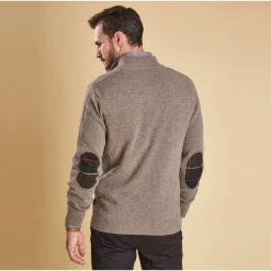 Homme BARBOUR PULL COL ZIPPE HOLDEN MILITARY