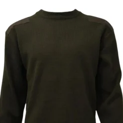Homme TERZEO CHASSEURS PULL COMMANDO MARRON