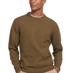 Homme BARBOUR PULL ESSENTIAL PATCH WILLOW GREEN