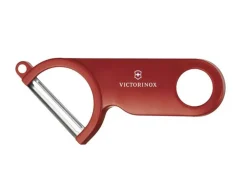 VICTORINOX RASOIR A LEGUMES ROUGE EN PLASTIQUE