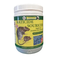 LUCIFER RATICIDE SOURICIDE AVOINE 150G