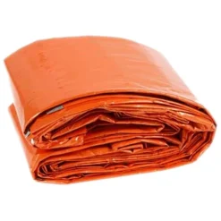 CAO SAC DE COUCHAGE DE SURVIE RÉUTILISABLE ORANGE OU KAKI