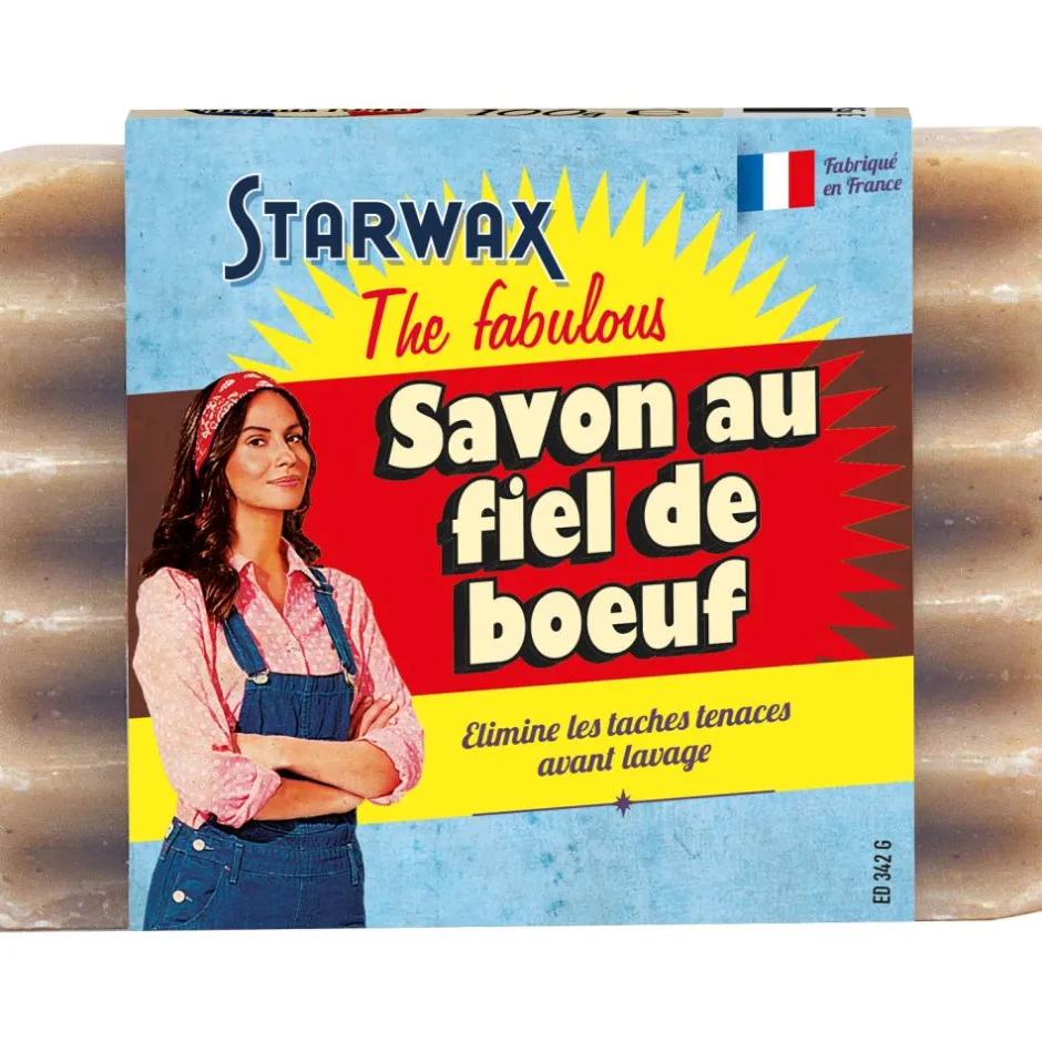 STARWAX THE FABULOUS SAVON AU FIEL DE BOEUF 100G