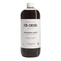 FER A CHEVAL SAVON NOIR LIQUIDE OLIVE 1L