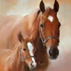 AMBIENTE SERVIETTE CHEVAL AVC POULAIN