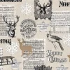 AMBIENTE SERVIETTE MERRY CHRISTMAS CERF