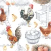 AMBIENTE SERVIETTE POULAILLER
