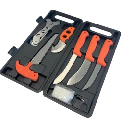 TERZEO PASSIONNÉS DE NATURE SET DE DECOUPE DU CHASSEUR 8 PIECES