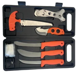TERZEO PASSIONNÉS DE NATURE SET DE DECOUPE DU CHASSEUR 8 PIECES