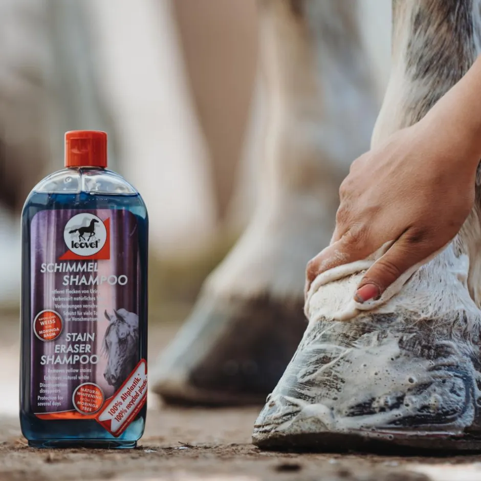 LEOVET SHAMPOING POUR CHEVAUX BLANCS 500ML