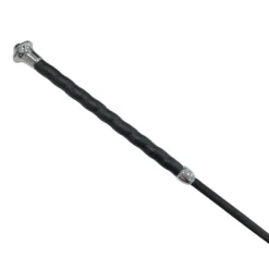 TERZEO CAVALIERS STICK DE DRESSAGE NOIR ET ARGENT