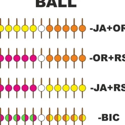 GARBOLINO STREAMLINE REPERE DE LIGNE BALL 6MM