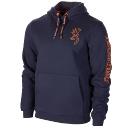 Homme BROWNING SWEAT CAPUCHE SNAPSHOT BLEU