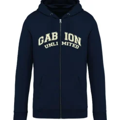 Homme GABION UNLIMITED SWEAT FULL ZIP MARINE