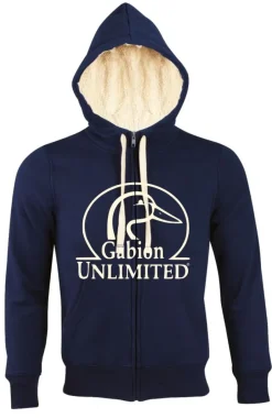 Homme GABION UNLIMITED SWEAT SHERPA ZIPPE MARINE