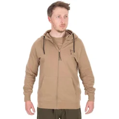 FOX SWEAT ZIPPE LW TAN LTD