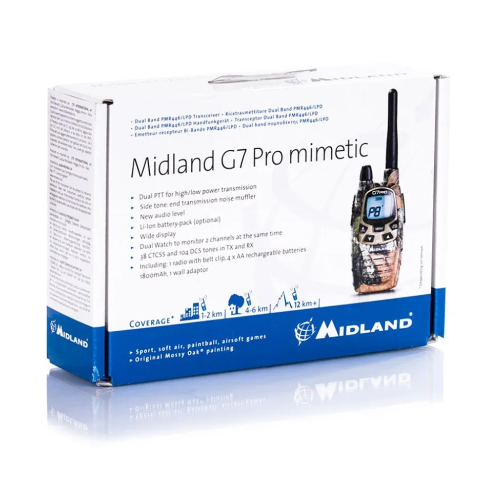 MIDLAND TALKIE WALKIE G7 PRO CAMO MIMETIC