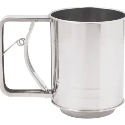 BAUMALU TAMIS A FARINE MECANIQUE INOX